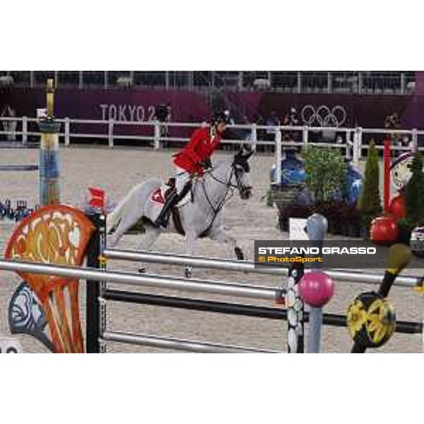 Tokyo 2020 Olympic Games - Show Jumping 1st Qualifier - Martin Fuchs on Clooney 51 Tokyo, Equestrian Park - 03 August 2021 Ph. Stefano Grasso
