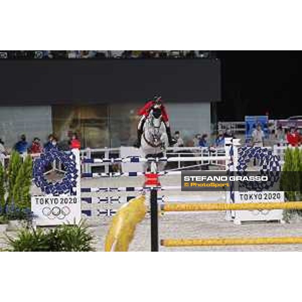 Tokyo 2020 Olympic Games - Show Jumping 1st Qualifier - Martin Fuchs on Clooney 51 Tokyo, Equestrian Park - 03 August 2021 Ph. Stefano Grasso