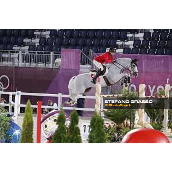 Tokyo 2020 Olympic Games - Show Jumping 1st Qualifier - Martin Fuchs on Clooney 51 Tokyo, Equestrian Park - 03 August 2021 Ph. Stefano Grasso