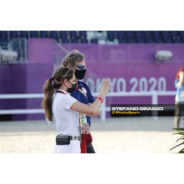 Tokyo 2020 Olympic Games - Show Jumping 1st Qualifier - Course Walking Tokyo, Equestrian Park - 03 August 2021 Ph. Stefano Grasso