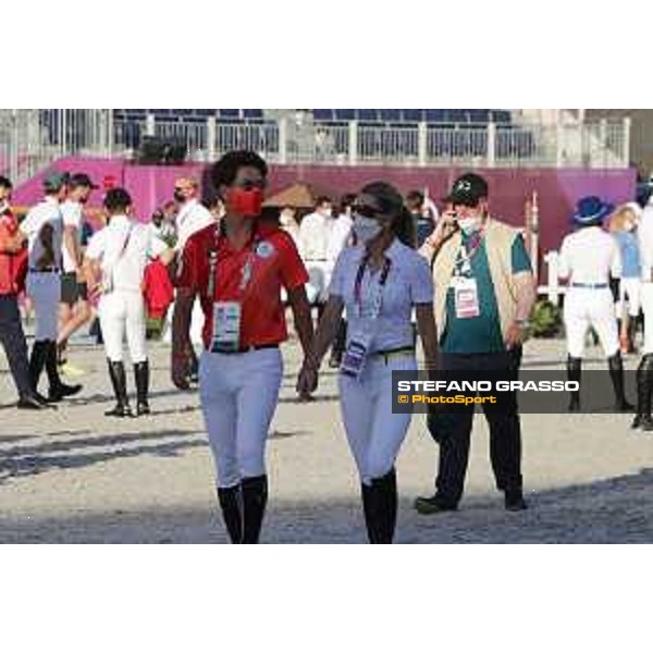 Tokyo 2020 Olympic Games - Show Jumping 1st Qualifier - Course Walking Tokyo, Equestrian Park - 03 August 2021 Ph. Stefano Grasso