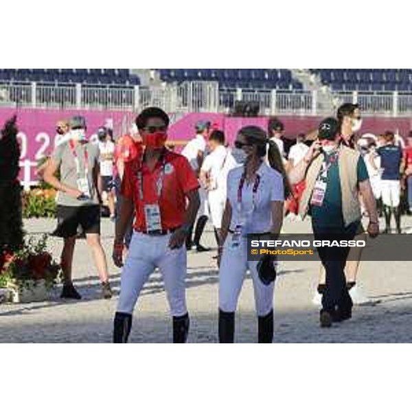 Tokyo 2020 Olympic Games - Show Jumping 1st Qualifier - Course Walking Tokyo, Equestrian Park - 03 August 2021 Ph. Stefano Grasso