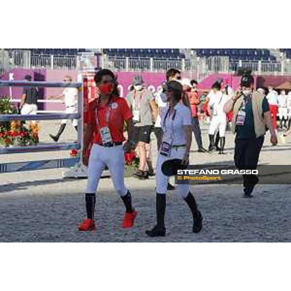 Tokyo 2020 Olympic Games - Show Jumping 1st Qualifier - Course Walking Tokyo, Equestrian Park - 03 August 2021 Ph. Stefano Grasso