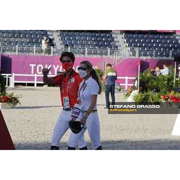 Tokyo 2020 Olympic Games - Show Jumping 1st Qualifier - Course Walking Tokyo, Equestrian Park - 03 August 2021 Ph. Stefano Grasso