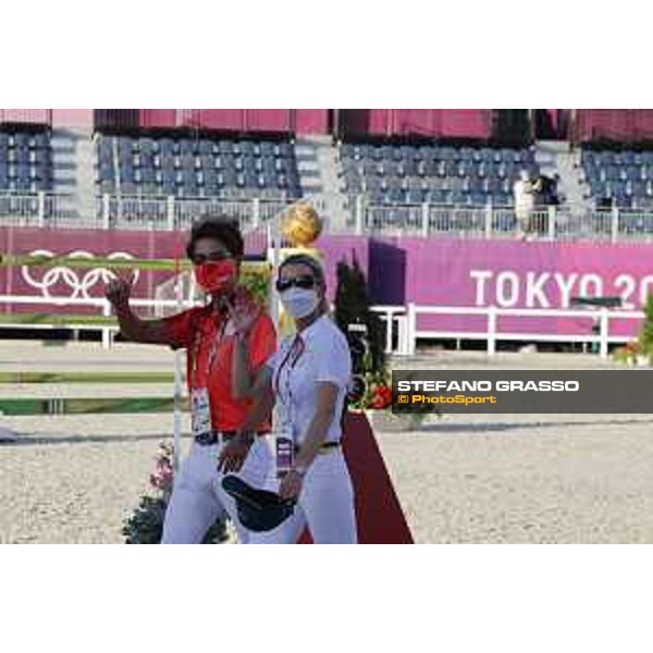 Tokyo 2020 Olympic Games - Show Jumping 1st Qualifier - Course Walking Tokyo, Equestrian Park - 03 August 2021 Ph. Stefano Grasso