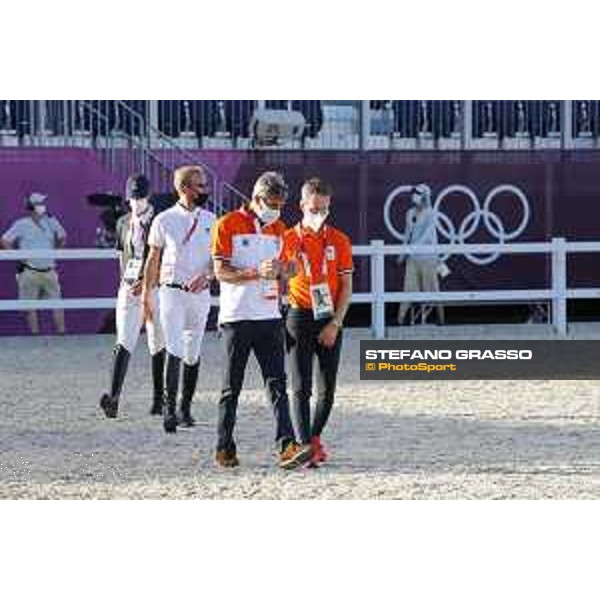 Tokyo 2020 Olympic Games - Show Jumping 1st Qualifier - Course Walking Tokyo, Equestrian Park - 03 August 2021 Ph. Stefano Grasso