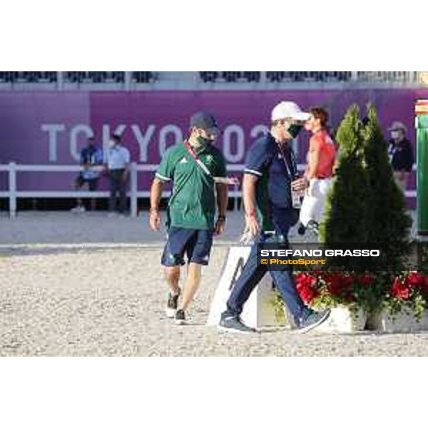 Tokyo 2020 Olympic Games - Show Jumping 1st Qualifier - Course Walking Tokyo, Equestrian Park - 03 August 2021 Ph. Stefano Grasso
