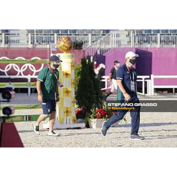 Tokyo 2020 Olympic Games - Show Jumping 1st Qualifier - Course Walking Tokyo, Equestrian Park - 03 August 2021 Ph. Stefano Grasso