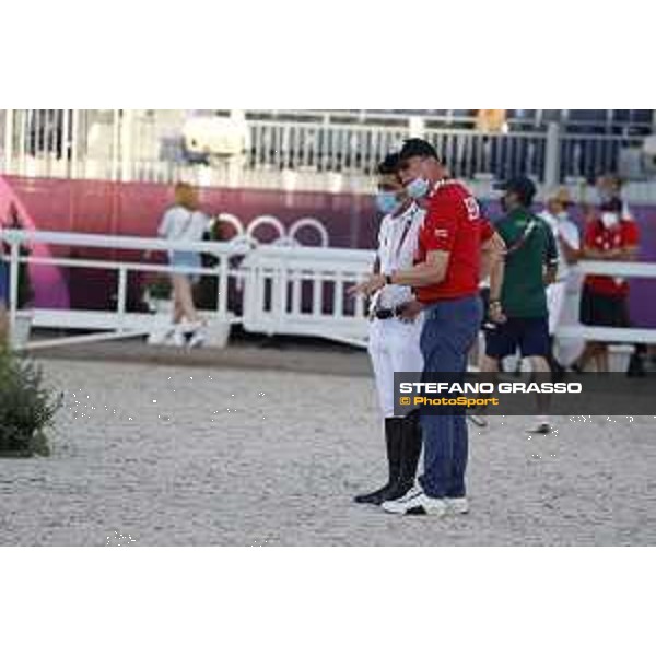 Tokyo 2020 Olympic Games - Show Jumping 1st Qualifier - Course Walking Tokyo, Equestrian Park - 03 August 2021 Ph. Stefano Grasso