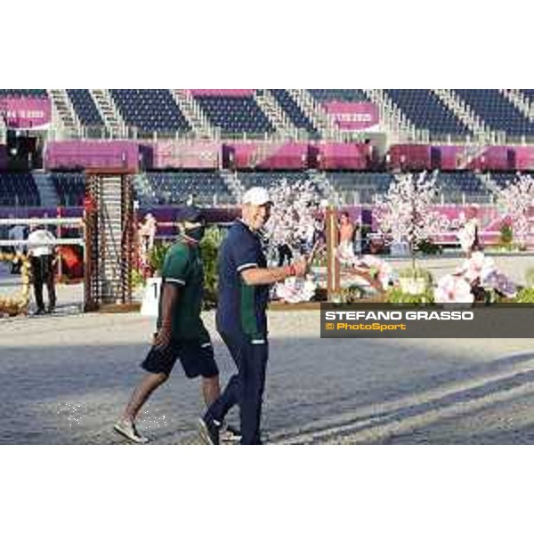 Tokyo 2020 Olympic Games - Show Jumping 1st Qualifier - Course Walking Tokyo, Equestrian Park - 03 August 2021 Ph. Stefano Grasso