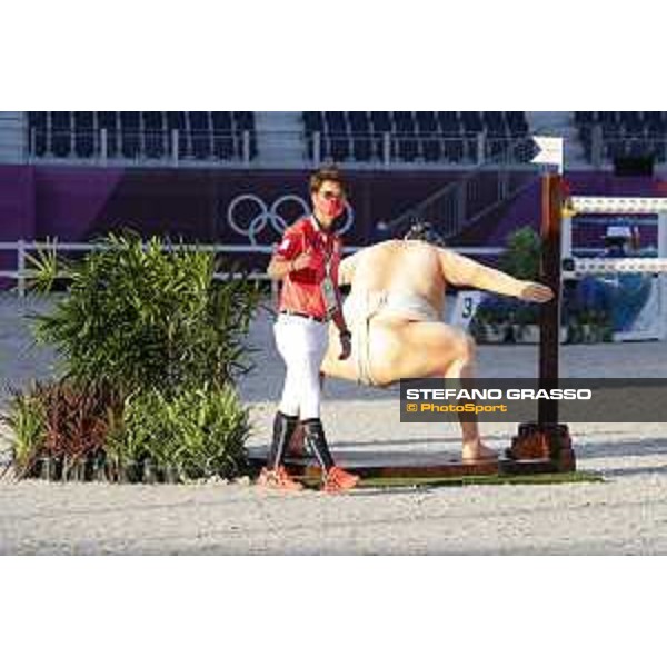 Tokyo 2020 Olympic Games - Show Jumping 1st Qualifier - Course Walking Tokyo, Equestrian Park - 03 August 2021 Ph. Stefano Grasso