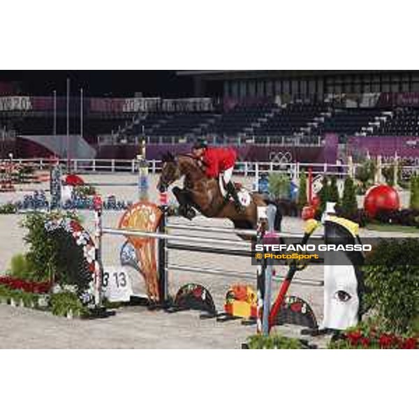 Tokyo 2020 Olympic Games - Show Jumping 1st Qualifier - Mario Deslauriers on Bardolina 2 Tokyo, Equestrian Park - 03 August 2021 Ph. Stefano Grasso