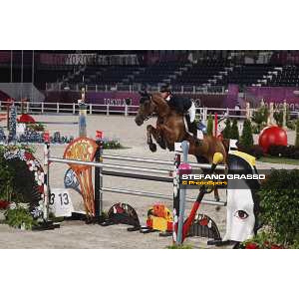 Tokyo 2020 Olympic Games - Show Jumping 1st Qualifier - Ben Maher on Explosion W Tokyo, Equestrian Park - 03 August 2021 Ph. Stefano Grasso