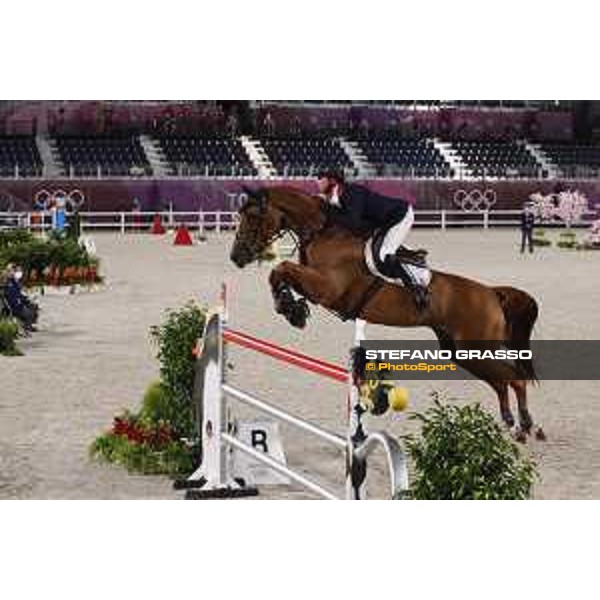 Tokyo 2020 Olympic Games - Show Jumping 1st Qualifier - Ben Maher on Explosion W Tokyo, Equestrian Park - 03 August 2021 Ph. Stefano Grasso