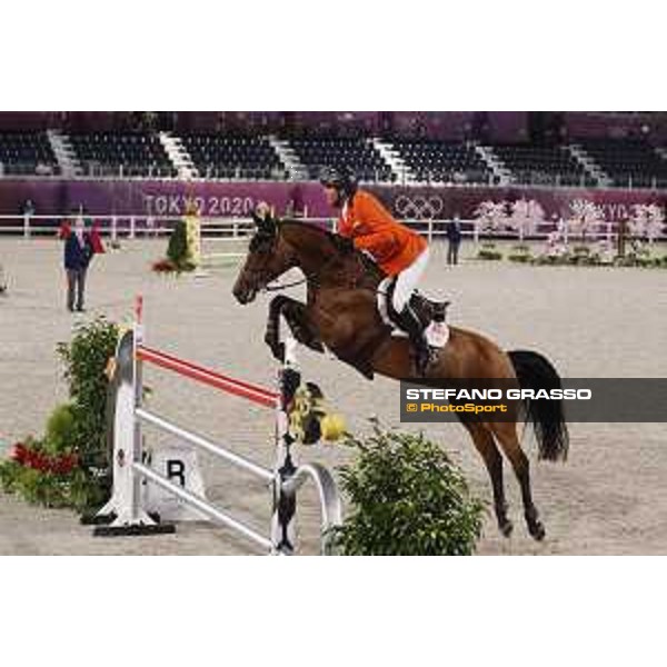 Tokyo 2020 Olympic Games - Show Jumping 1st Qualifier - Marc Houtzager on Dante Tokyo, Equestrian Park - 03 August 2021 Ph. Stefano Grasso