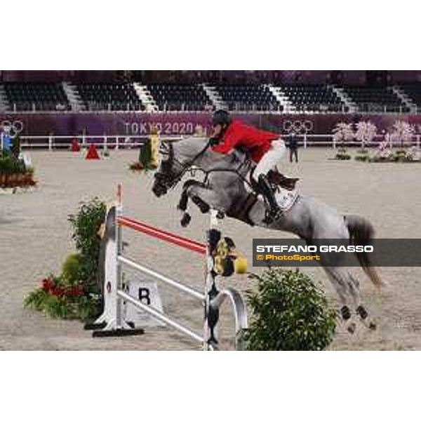 Tokyo 2020 Olympic Games - Show Jumping 1st Qualifier - Gregory Wathelet on Nevados S Tokyo, Equestrian Park - 03 August 2021 Ph. Stefano Grasso