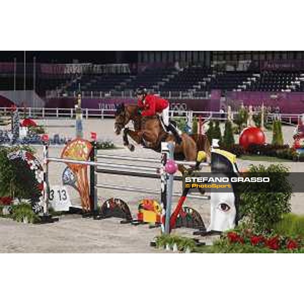 Tokyo 2020 Olympic Games - Show Jumping 1st Qualifier - Andre Thieme on DSP Chakaria Tokyo, Equestrian Park - 03 August 2021 Ph. Stefano Grasso
