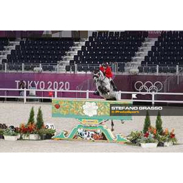 Tokyo 2020 Olympic Games - Show Jumping 1st Qualifier - Christian Kukuk on Mumbai Tokyo, Equestrian Park - 03 August 2021 Ph. Stefano Grasso