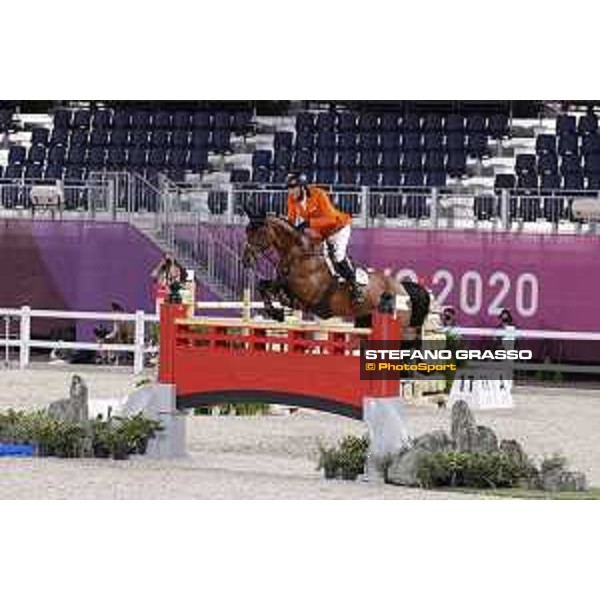 Tokyo 2020 Olympic Games - Show Jumping Individual Final - Marc Houtzager on Dante Tokyo, Equestrian Park - 04 August 2021 Ph. Stefano Grasso