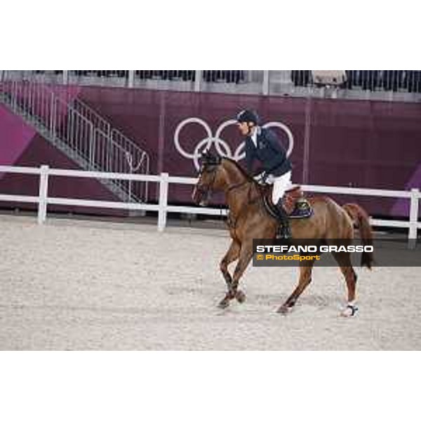 Tokyo 2020 Olympic Games - Show Jumping Individual Final - Henrik von Eckermann on King Edward Tokyo, Equestrian Park - 04 August 2021 Ph. Stefano Grasso
