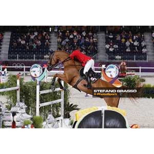 Tokyo 2020 Olympic Games - Show Jumping Individual Final - Daisuke Fukushima on Chanyon Tokyo, Equestrian Park - 04 August 2021 Ph. Stefano Grasso