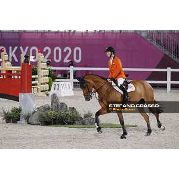 Tokyo 2020 Olympic Games - Show Jumping Individual Final - Maikel van der Vleuten on Beauville Z Tokyo, Equestrian Park - 04 August 2021 Ph. Stefano Grasso