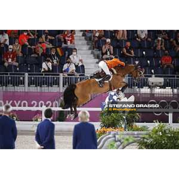 Tokyo 2020 Olympic Games - Show Jumping Individual Final - Maikel van der Vleuten on Beauville Z Tokyo, Equestrian Park - 04 August 2021 Ph. Stefano Grasso