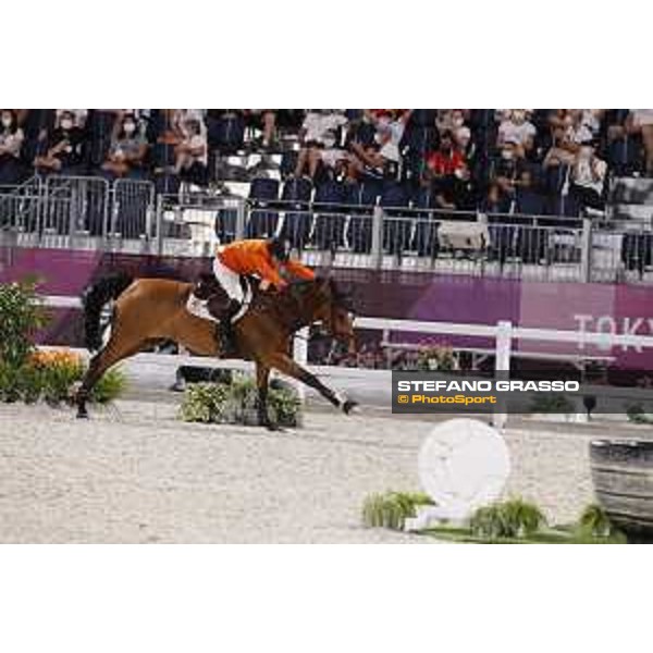 Tokyo 2020 Olympic Games - Show Jumping Individual Final - Maikel van der Vleuten on Beauville Z Tokyo, Equestrian Park - 04 August 2021 Ph. Stefano Grasso