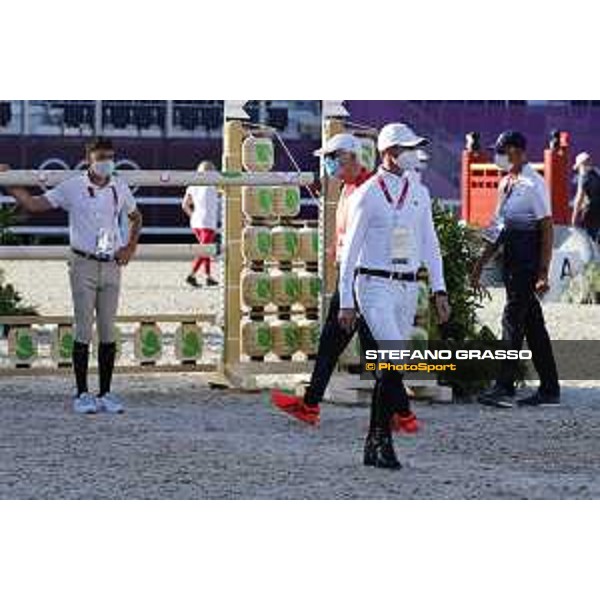Tokyo 2020 Olympic Games - Show Jumping Individual Final - Course Walking - Ben Maher Tokyo, Equestrian Park - 04 August 2021 Ph. Stefano Grasso