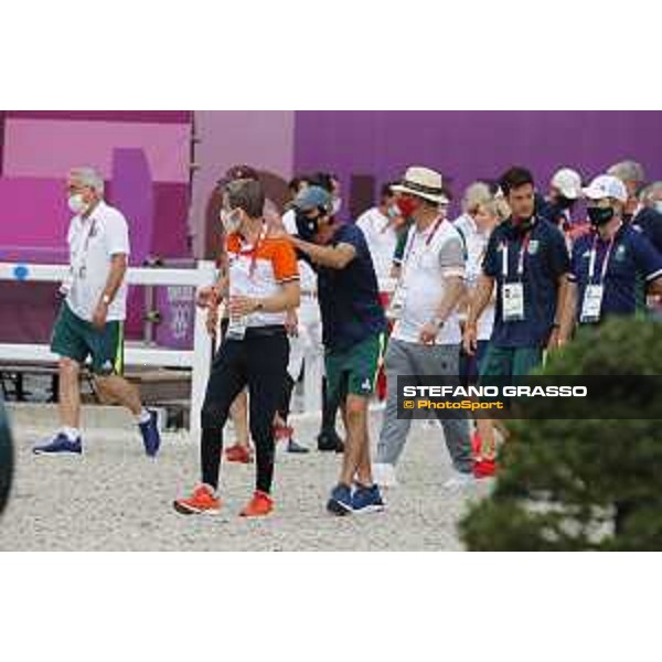 Tokyo 2020 Olympic Games - Show Jumping Team 1st Qualifier - Course walking Tokyo, Equestrian Park - 06 August 2021 Ph. Stefano Grasso