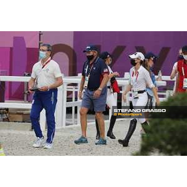 Tokyo 2020 Olympic Games - Show Jumping Team 1st Qualifier - Course walking Tokyo, Equestrian Park - 06 August 2021 Ph. Stefano Grasso
