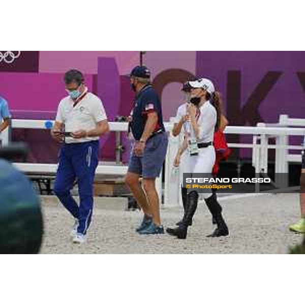 Tokyo 2020 Olympic Games - Show Jumping Team 1st Qualifier - Course walking Tokyo, Equestrian Park - 06 August 2021 Ph. Stefano Grasso