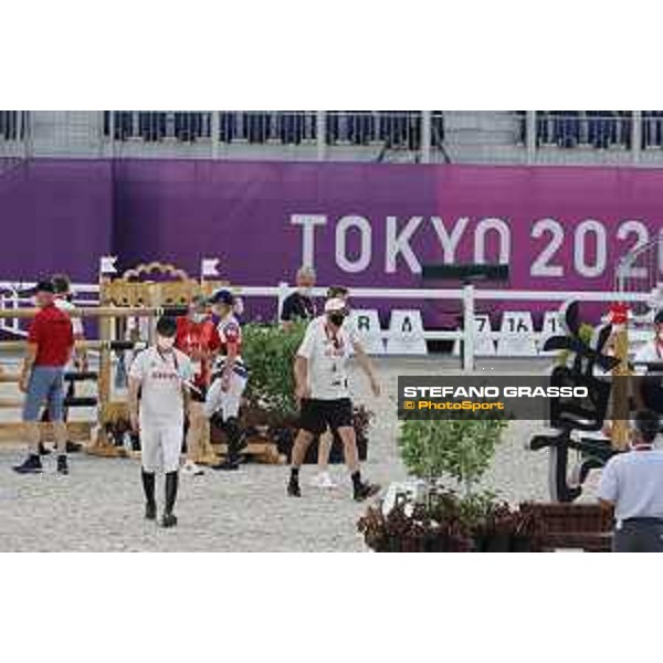 Tokyo 2020 Olympic Games - Show Jumping Team 1st Qualifier - Course walking Tokyo, Equestrian Park - 06 August 2021 Ph. Stefano Grasso