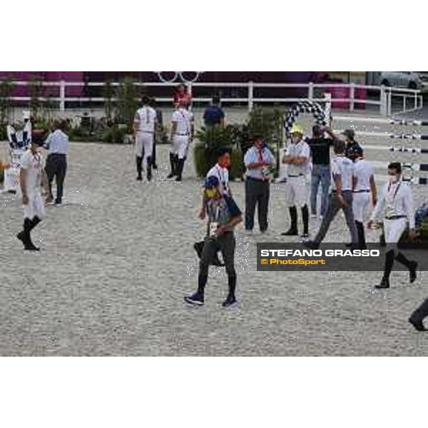 Tokyo 2020 Olympic Games - Show Jumping Team 1st Qualifier - Course walking Tokyo, Equestrian Park - 06 August 2021 Ph. Stefano Grasso