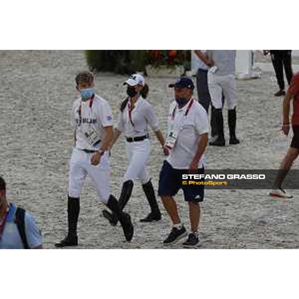 Tokyo 2020 Olympic Games - Show Jumping Team 1st Qualifier - Course walking Tokyo, Equestrian Park - 06 August 2021 Ph. Stefano Grasso
