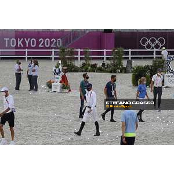 Tokyo 2020 Olympic Games - Show Jumping Team 1st Qualifier - Course walking Tokyo, Equestrian Park - 06 August 2021 Ph. Stefano Grasso