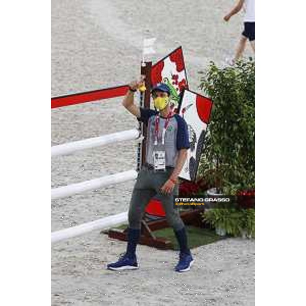 Tokyo 2020 Olympic Games - Show Jumping Team 1st Qualifier - Course walking - Yuri Mansur Tokyo, Equestrian Park - 06 August 2021 Ph. Stefano Grasso