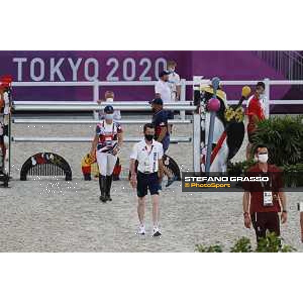 Tokyo 2020 Olympic Games - Show Jumping Team 1st Qualifier - Course walking Tokyo, Equestrian Park - 06 August 2021 Ph. Stefano Grasso