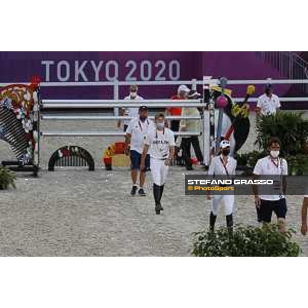 Tokyo 2020 Olympic Games - Show Jumping Team 1st Qualifier - Course walking Tokyo, Equestrian Park - 06 August 2021 Ph. Stefano Grasso