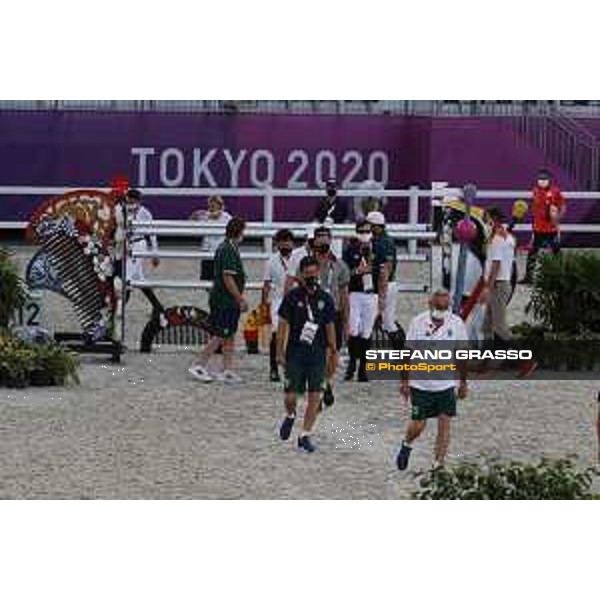 Tokyo 2020 Olympic Games - Show Jumping Team 1st Qualifier - Course walking Tokyo, Equestrian Park - 06 August 2021 Ph. Stefano Grasso