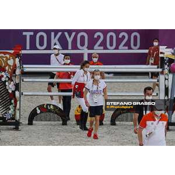 Tokyo 2020 Olympic Games - Show Jumping Team 1st Qualifier - Course walking Tokyo, Equestrian Park - 06 August 2021 Ph. Stefano Grasso