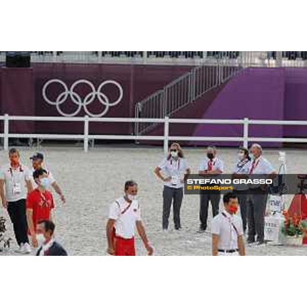 Tokyo 2020 Olympic Games - Show Jumping Team 1st Qualifier - Course walking Tokyo, Equestrian Park - 06 August 2021 Ph. Stefano Grasso