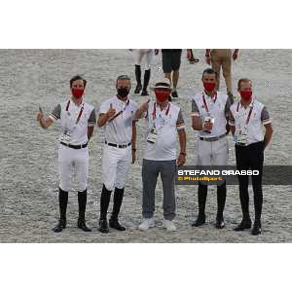 Tokyo 2020 Olympic Games - Show Jumping Team 1st Qualifier - Course walking - Team Belgium Tokyo, Equestrian Park - 06 August 2021 Ph. Stefano Grasso