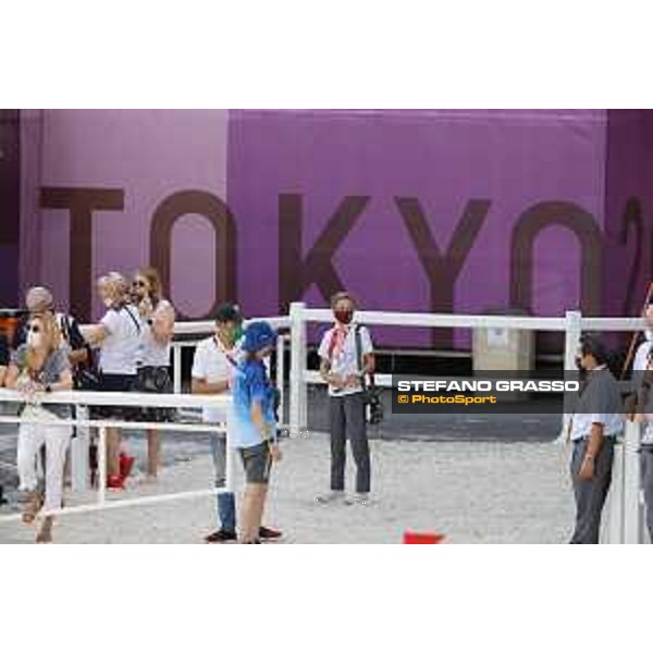 Tokyo 2020 Olympic Games - Show Jumping Team 1st Qualifier - Course walking Tokyo, Equestrian Park - 06 August 2021 Ph. Stefano Grasso