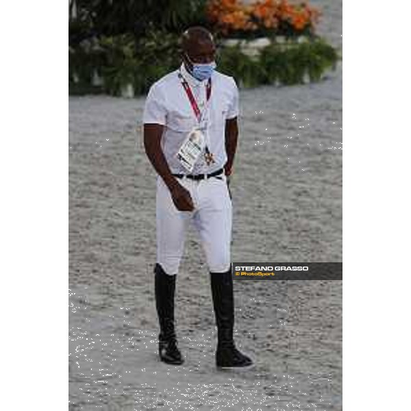 Tokyo 2020 Olympic Games - Show Jumping Team 1st Qualifier - Course walking - Abdelkebir Ouaddar Tokyo, Equestrian Park - 06 August 2021 Ph. Stefano Grasso