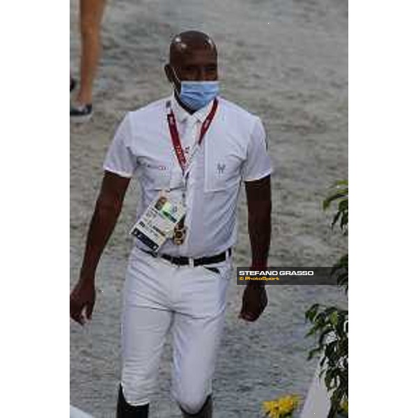 Tokyo 2020 Olympic Games - Show Jumping Team 1st Qualifier - Course walking - Abdelkebir Ouaddar Tokyo, Equestrian Park - 06 August 2021 Ph. Stefano Grasso
