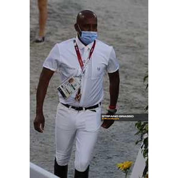 Tokyo 2020 Olympic Games - Show Jumping Team 1st Qualifier - Course walking - Abdelkebir Ouaddar Tokyo, Equestrian Park - 06 August 2021 Ph. Stefano Grasso