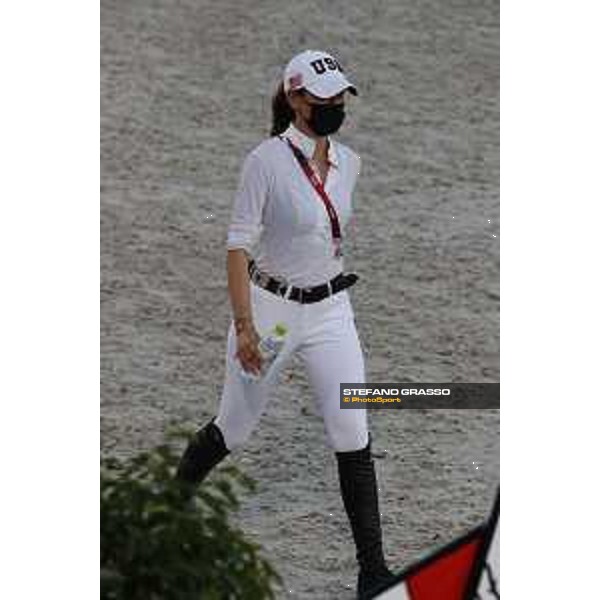 Tokyo 2020 Olympic Games - Show Jumping Team 1st Qualifier - Course walking - Jessica Springsteen Tokyo, Equestrian Park - 06 August 2021 Ph. Stefano Grasso