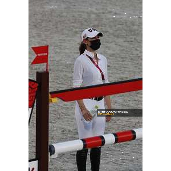 Tokyo 2020 Olympic Games - Show Jumping Team 1st Qualifier - Course walking - Jessica Springsteen Tokyo, Equestrian Park - 06 August 2021 Ph. Stefano Grasso