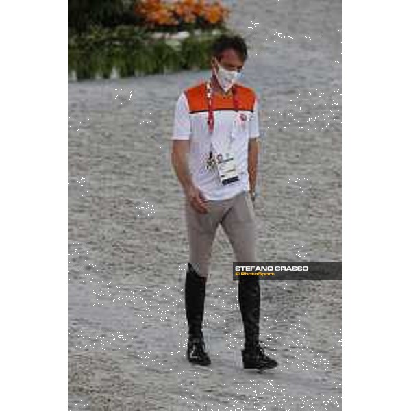 Tokyo 2020 Olympic Games - Show Jumping Team 1st Qualifier - Course walking - Harrie Smolders Tokyo, Equestrian Park - 06 August 2021 Ph. Stefano Grasso